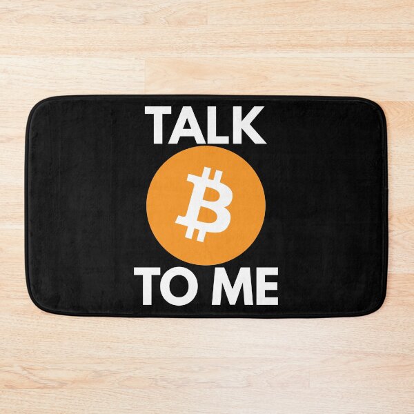 Item preview, Talk Bitcoin To Me designed and sold by stickmeok.