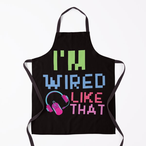 Item preview, I'm Wired Like That pc gaming mouse controller & gaming - funny gift idea for video Gamer boys and girls designed and sold by Live Today.