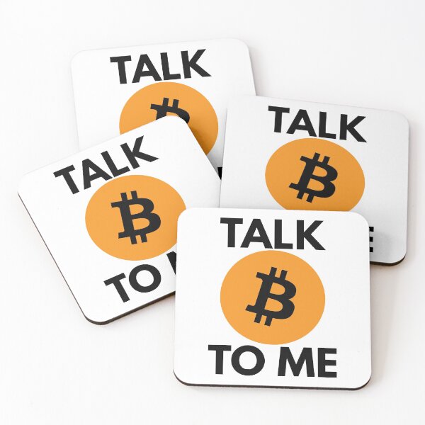 Item preview, Talk Bitcoin To Me designed and sold by stickmeok.