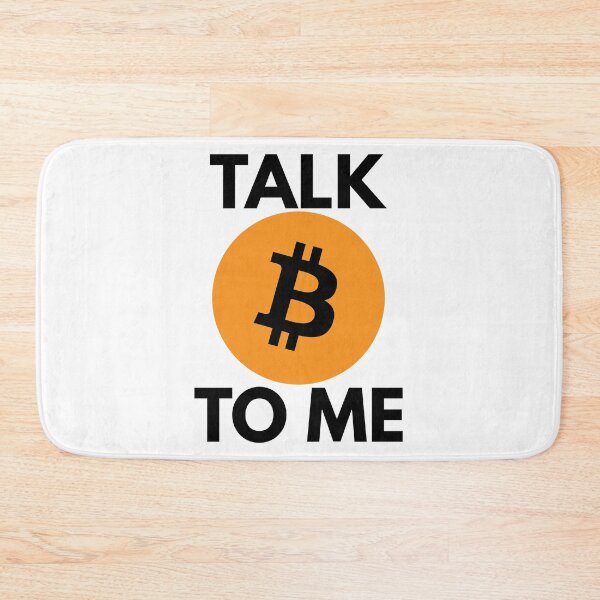 Item preview, Talk Bitcoin To Me designed and sold by stickmeok.