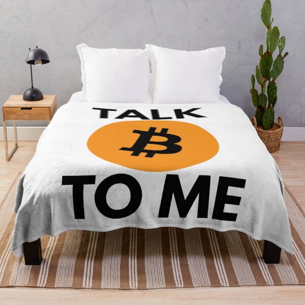 Item preview, Talk Bitcoin To Me designed and sold by stickmeok.