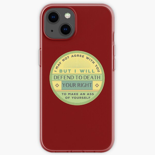 Oscar Wilde - Quote 6 Full Colour iPhone Soft Case