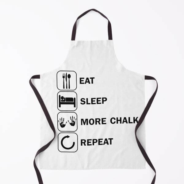 Item preview, Eat Sleep More Chalk Magnesia Magnesium Bouldering designed and sold by DerNerd.