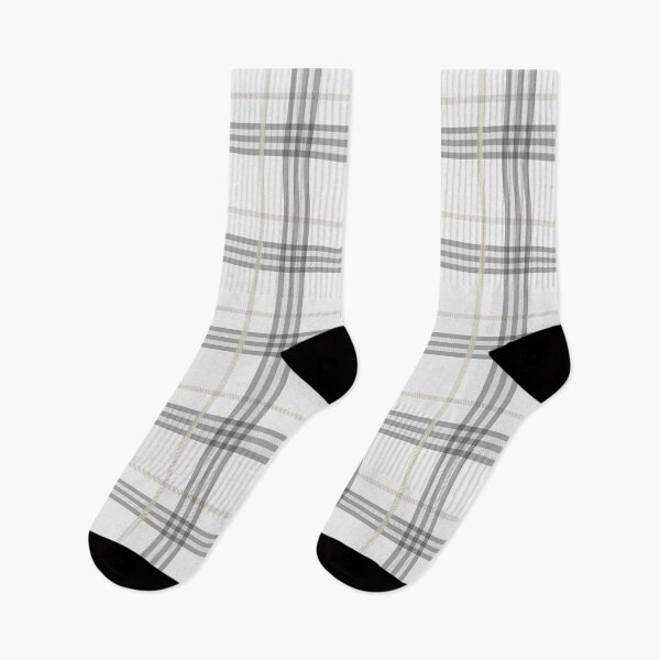 Item preview, Classic White & Gray Plaid  designed and sold by newburyboutique.