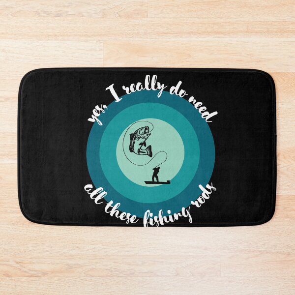 Item preview, yes I really do need all these fishing rods designed and sold by PotluckPrints.