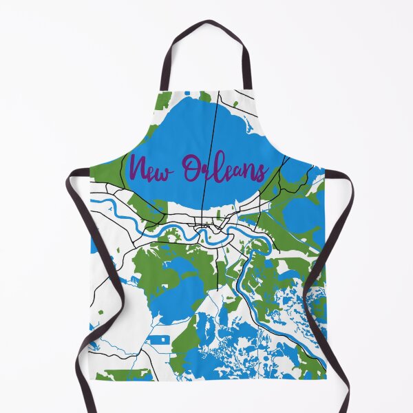 Item preview, New Orleans Map designed and sold by Corrie Mick.