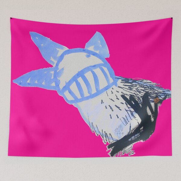 Item preview, The Mad Clown King Original Art Drawing by Alice CCI designed and sold by VanyssaGraphics.