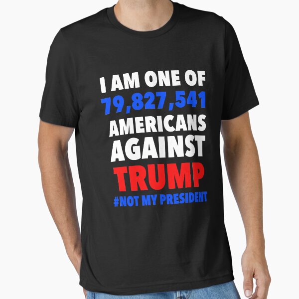 Vista previa del artículo con la obra «Americans Against Trump (Demócratas e Independientes)», diseñado y vendido por Thelittlelord.