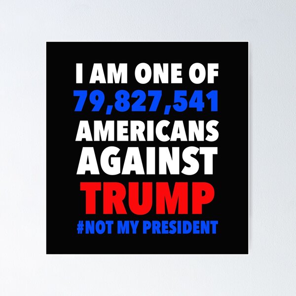 Item preview, Americans Against Trump (Democrats and Independents) designed and sold by Thelittlelord.