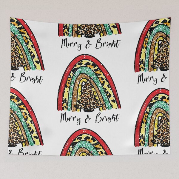 Item preview, Merry and Bright Its the Most Wonderful Time of the Year Santa Merry Christmas Happy Gift Premium Apparel Funny Holiday Xmas designed and sold by DesignByHeartUK.