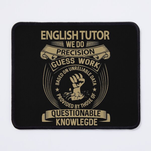 Item preview, English Tutor T Shirt - We Do Precision Job Gift Item Tee designed and sold by paneczkopat.