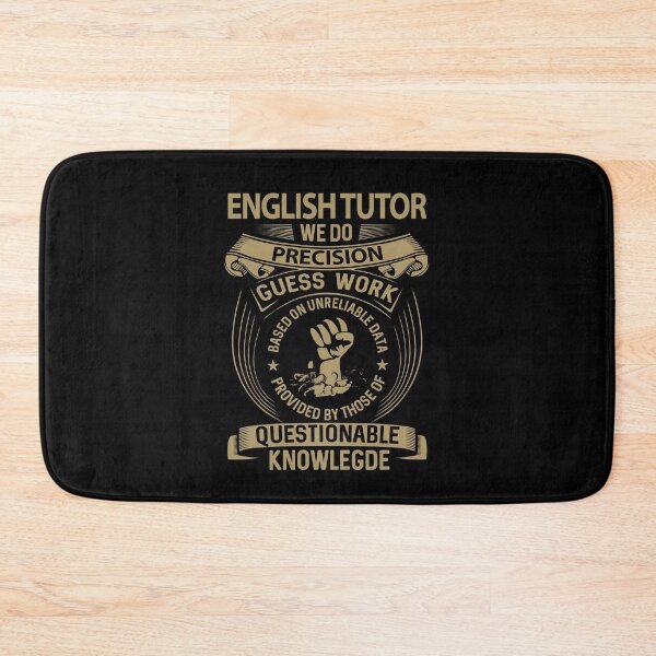 Item preview, English Tutor T Shirt - We Do Precision Job Gift Item Tee designed and sold by paneczkopat.