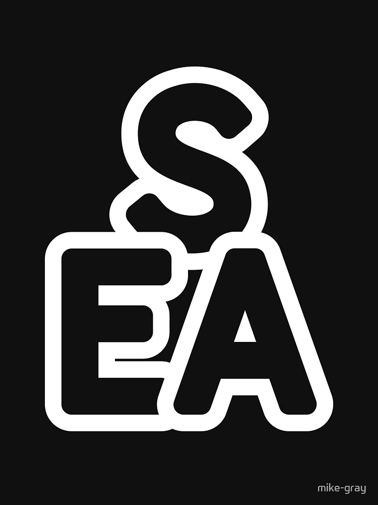 SEA Seattle Big City Words 3 Letter Square by mike-gray