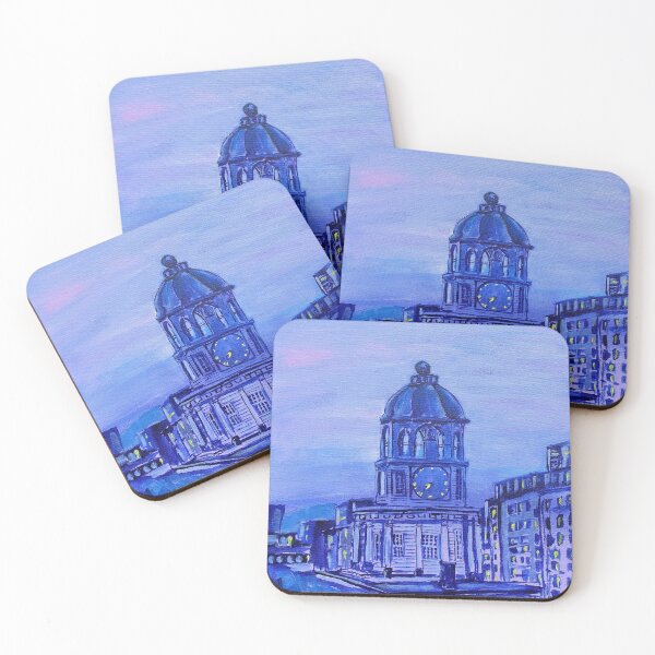 Item preview, Blue Hour, Halifax Town Clock designed and sold by TrudyFong.