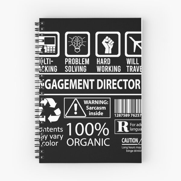 Item preview, Engagement Director T Shirt - MultiTasking Certified Job Gift Item Tee designed and sold by andahanson.