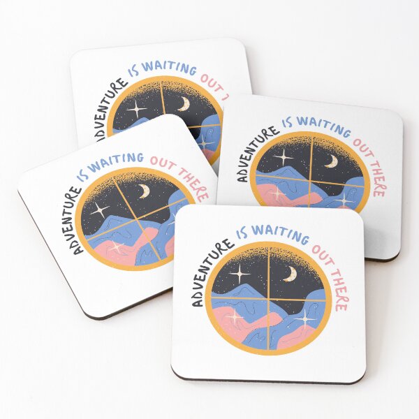 Item preview, Adventure is waiting out there | desert designed and sold by Daleen Cowgar.