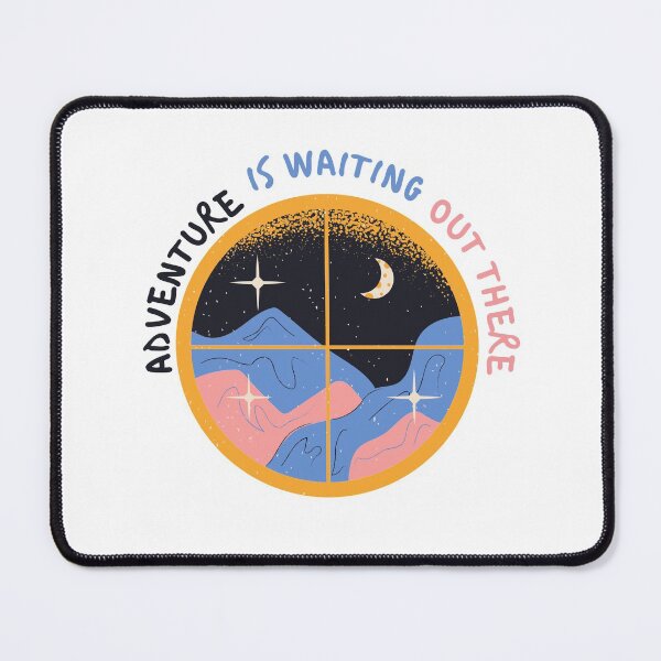 Item preview, Adventure is waiting out there | desert designed and sold by Daleen Cowgar.