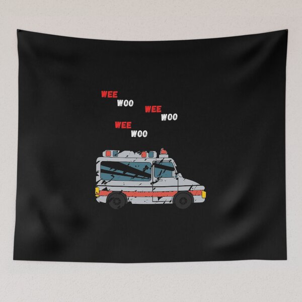 Item preview, Wee Woo Ambulance AMR Funny EMS EMT Paramedic designed and sold by JustBedear.