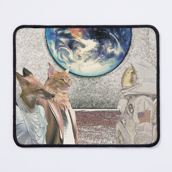 Item preview, Astronaut Fiction Animal Art designed and sold by Tranquilarrow.
