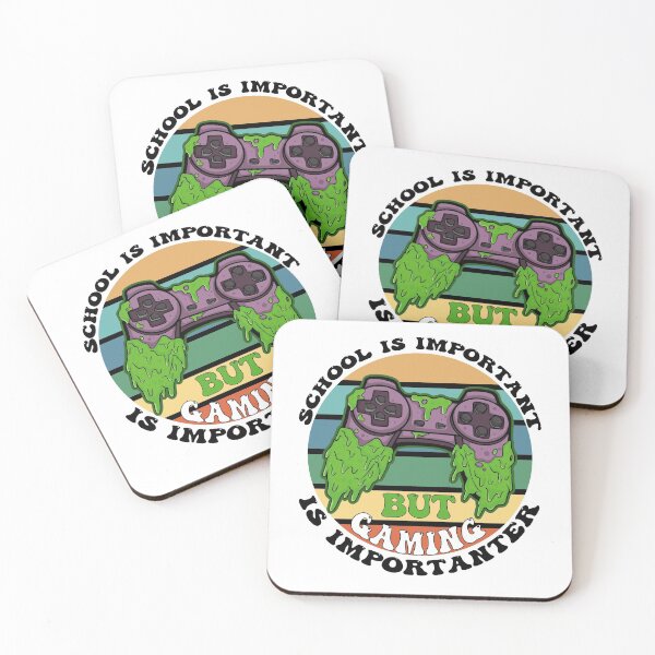 Item preview,  School is important but gaming is importanter designed and sold by LouzaArte.