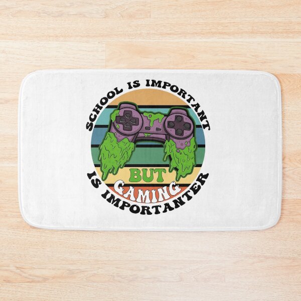 Item preview,  School is important but gaming is importanter designed and sold by LouzaArte.