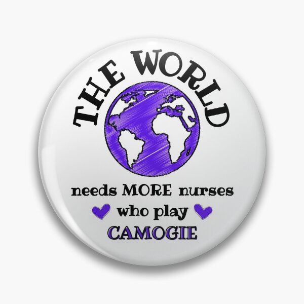 Artikelvorschau, Die Welt braucht mehr Krankenschwestern, die Camogie spielen entworfen und verkauft von TheGreenGoat.