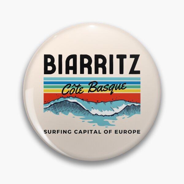 Item preview, Biarritz Surfing Capital of Europe designed and sold by frenchtastic.