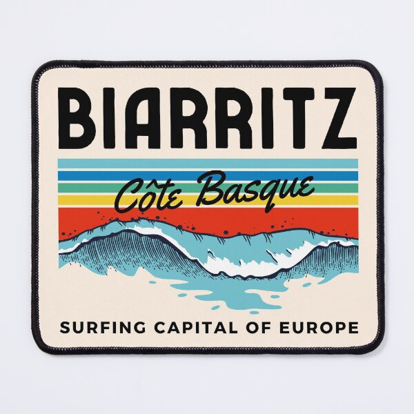 Item preview, Biarritz Surfing Capital of Europe designed and sold by frenchtastic.