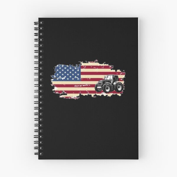 Item preview, Farm Tractors Usa Flag designed and sold by rachidhaz.