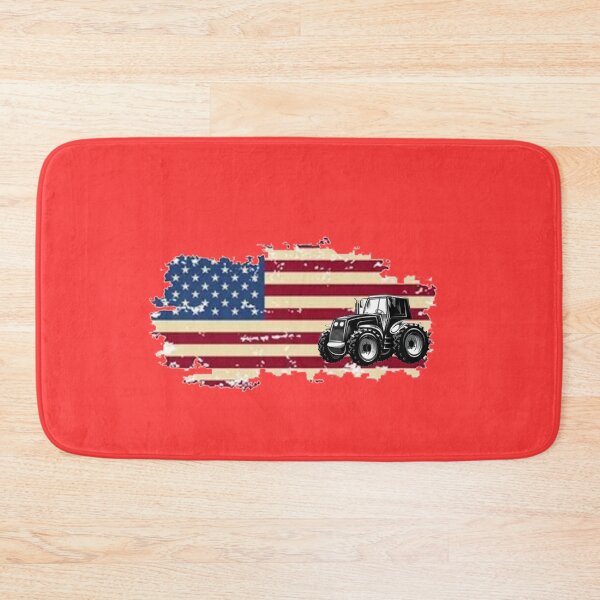 Item preview, Farm Tractors Usa Flag designed and sold by rachidhaz.