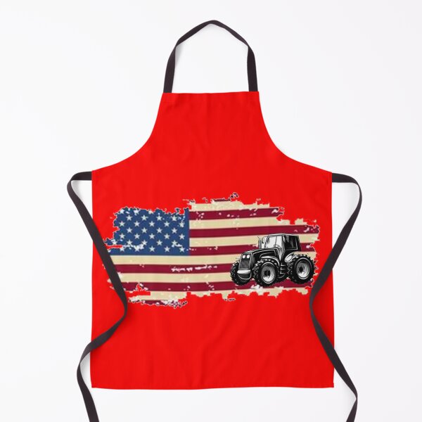 Item preview, Farm Tractors Usa Flag designed and sold by rachidhaz.