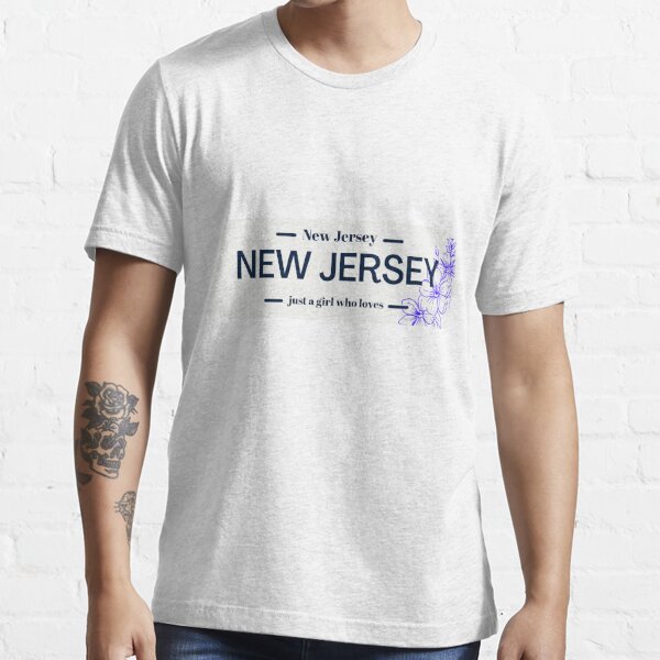  Love NJ NY, Just a Girl be a New Jersey Girl Funny Gift T-Shirt  : Clothing, Shoes & Jewelry