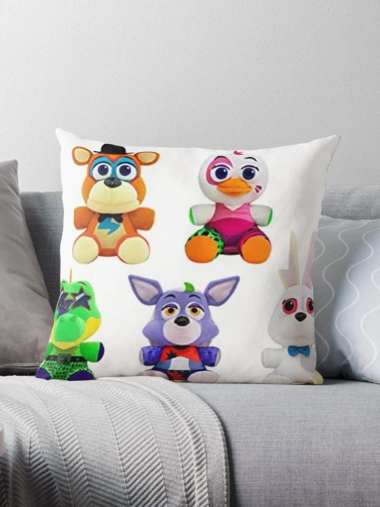 Five Nights at Freddy FNAF Security Breach Plush Set of 5 - Glamrock  Freddy, Glamrock Chica, Montgomery Gator, Roxanne Wolf and Vannie :  : Jeux et Jouets