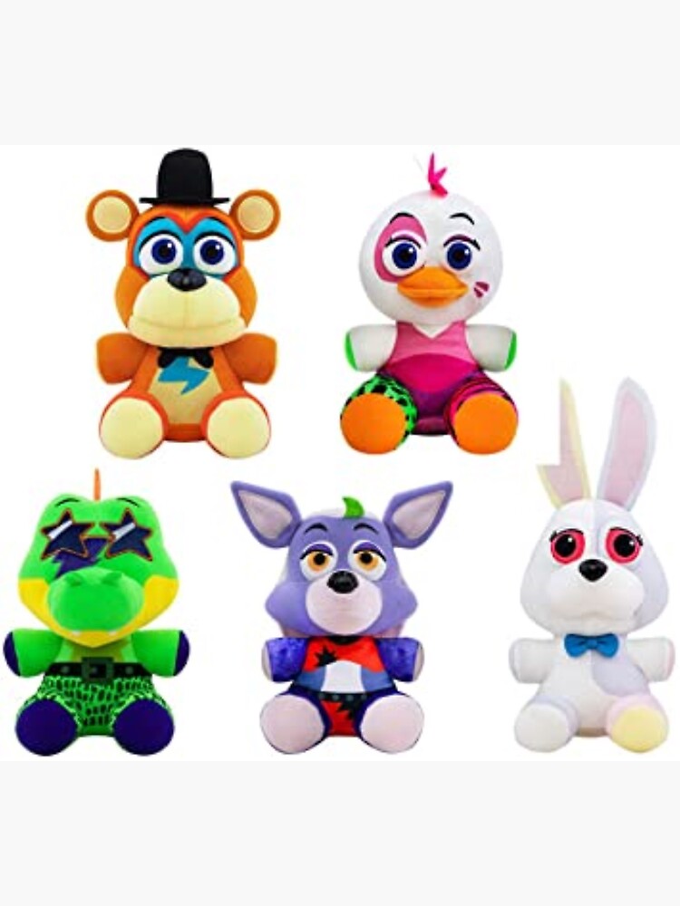 Fnaf Plushies / Fnaf Plushie Stickers / Freddy Plush / Chica 