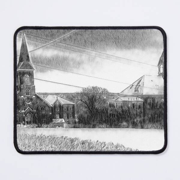 Item preview, Churches of Bayfield WI designed and sold by EloiseArt.