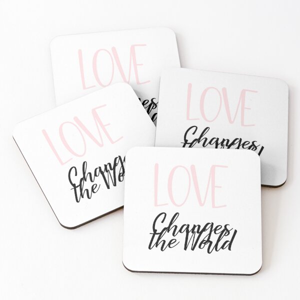 Item preview, Love Changes the World designed and sold by Poetic Patterns Studio.