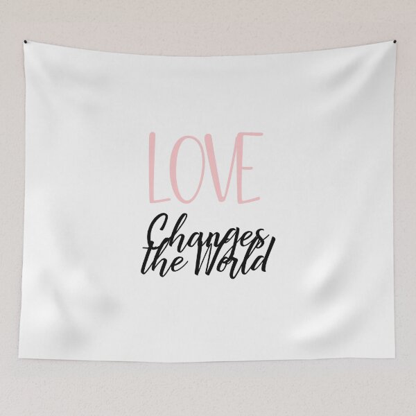 Item preview, Love Changes the World designed and sold by Poetic Patterns Studio.