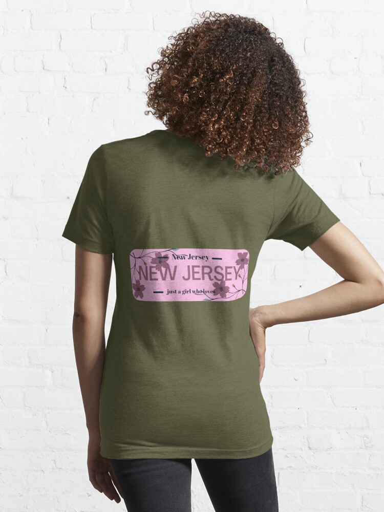  Love NJ NY, Just a Girl be a New Jersey Girl Funny Gift T-Shirt  : Clothing, Shoes & Jewelry