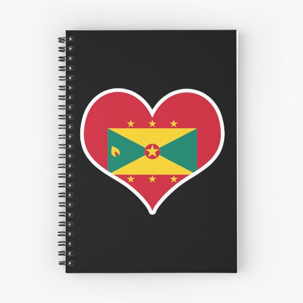 Item preview, Grenada Flag Heart designed and sold by PKHalford.