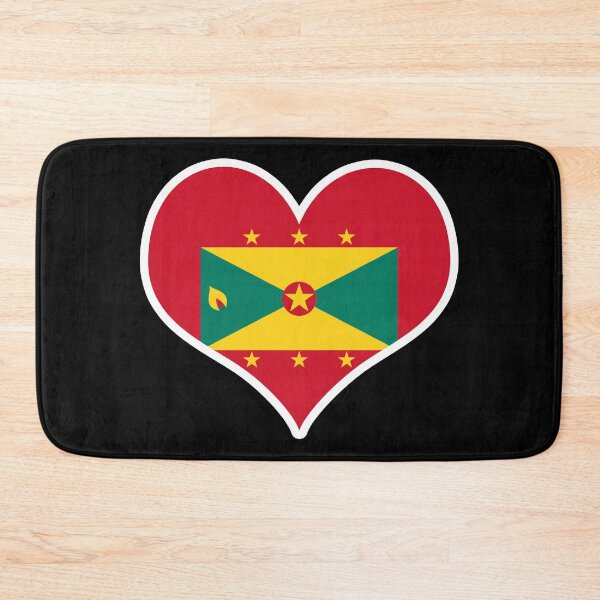 Item preview, Grenada Flag Heart designed and sold by PKHalford.