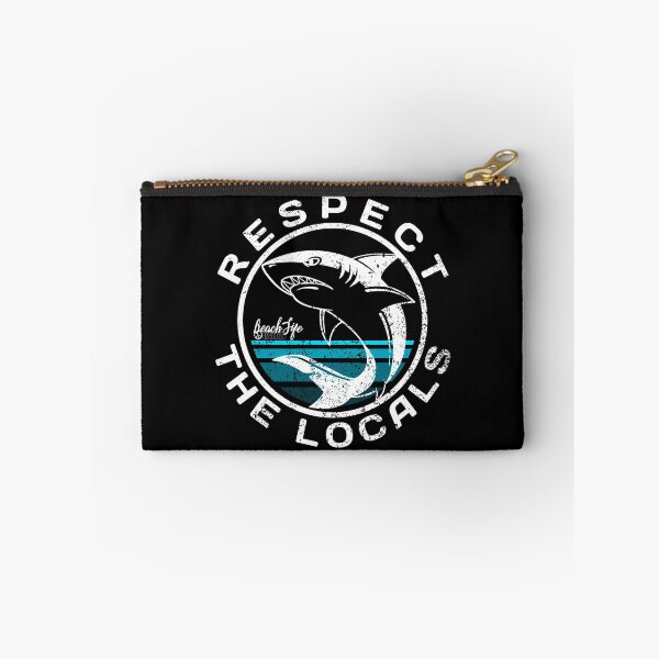Item preview, Respect The Locals - Shark Design designed and sold by BeachlifeNSB.