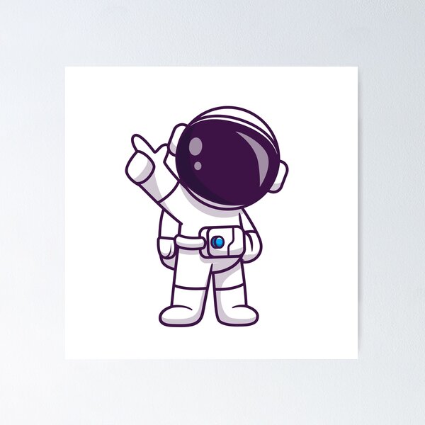 Item preview, Cute astronaut dancing designed and sold by OldiesGoldies.