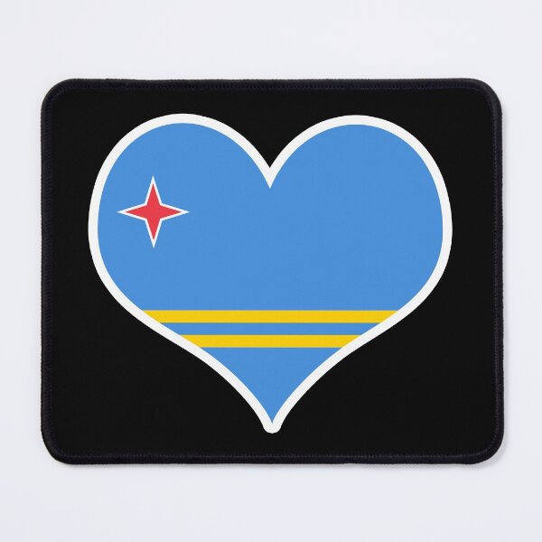 Item preview, Aruba Flag Heart designed and sold by PKHalford.