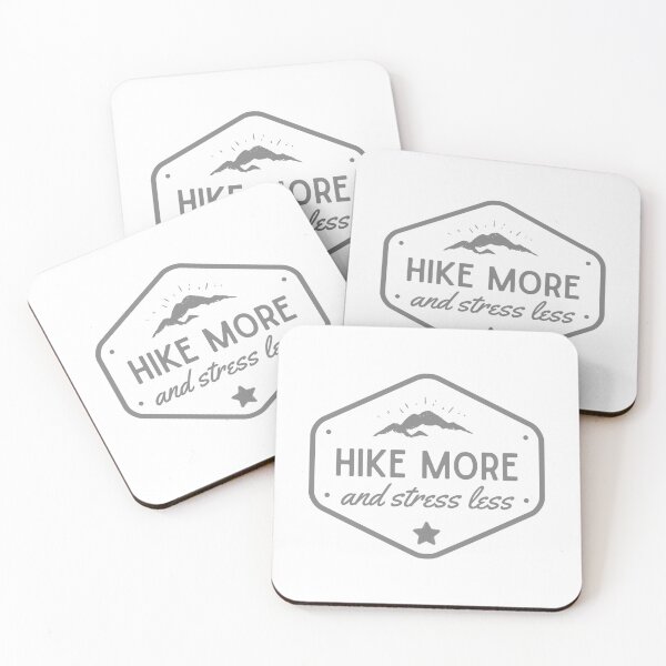 Item preview, Hike more and stress less designed and sold by Daleen Cowgar.