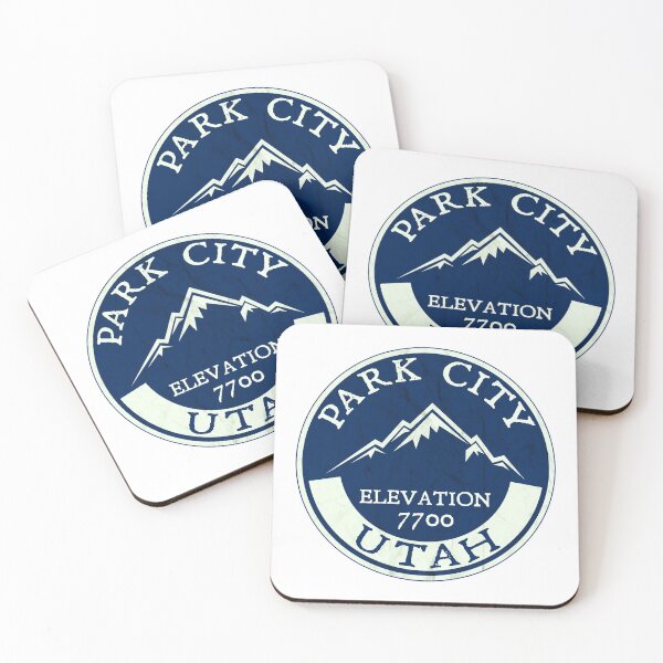Item preview, PARK CITY UTAH MOUNTAINS SKIING SKI SNOWBOARD CROSSED SKIS designed and sold by DESTINATIONS DECAL.
