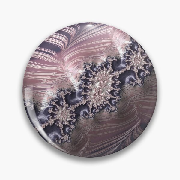 Item preview, Mauve and Pink Fractal Eight designed and sold by Elisabeth Lucas.