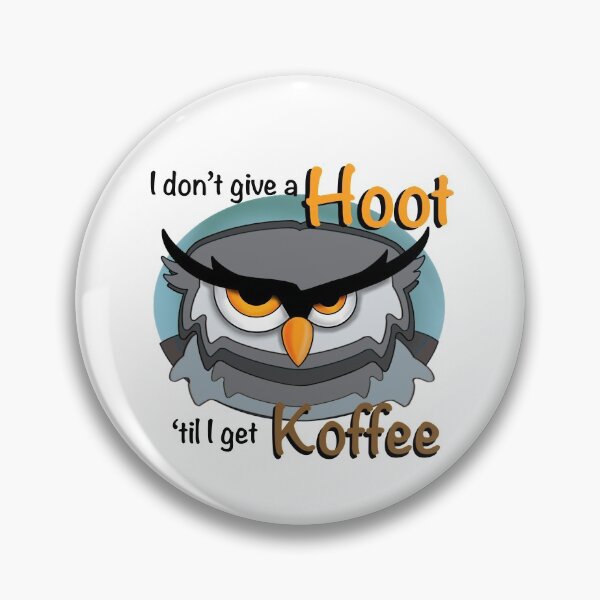 Item preview, Grumpy Owl Koffee designed and sold by ScarabMotors.