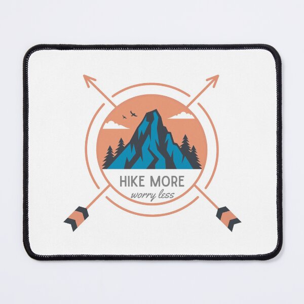 Item preview, Hike more, worry less designed and sold by Daleen Cowgar.