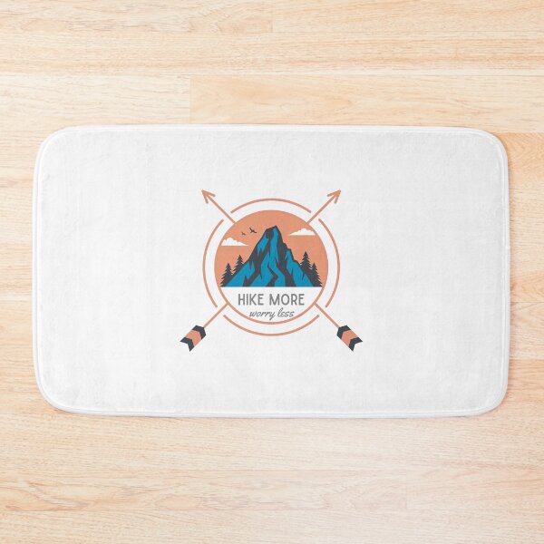 Item preview, Hike more, worry less designed and sold by Daleen Cowgar.