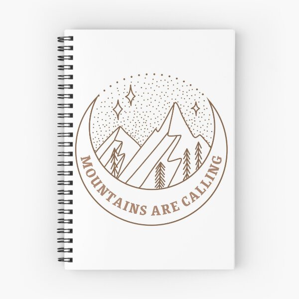 Item preview, Mountains are calling designed and sold by Daleen Cowgar.